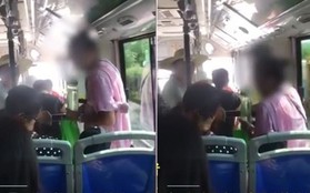 Lên xe buýt chật kín không còn chỗ ngồi, người phụ nữ thản nhiên ngồi đè lên bé trai 7 tuổi khiến cả xe bất bình mắng xối xả