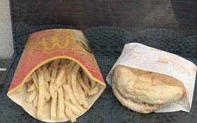 Suất ăn nhanh McDonald cuối cùng của Iceland được trưng bày tủ kính như tác phẩm nghệ thuật, 10 năm rồi vẫn chưa bị phân hủy
