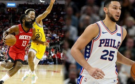 NBA 19-20: Ben Simmons chấn thương trong ngày Philadelphia 76ers thất bại, Houston Rockets báo thù thành công trước Golden State Warriors