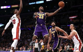 NBA 19-20: Bùng nổ từ hiệp 3 trước Miami Heat, Los Angeles Lakers đón trận thắng thứ 7 liên tiếp