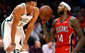 NBA 2019-2020 ngày 22/11: Milwaukee Bucks vươn lên dẫn đầu miền Đông, New Orleans Pelicans tiếp đà hồi sinh mạnh mẽ ở miền Tây