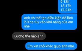 Đuổi thẳng cổ ứng viên sau câu hỏi "lương bao nhiêu anh?", người tuyển dụng bị ném đá và lời giải thích gây bất ngờ