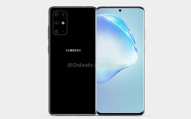 Galaxy S11 lộ ảnh render: Thiết kế màn hình giống Note10, cụm camera hình chữ nhật lồi một cục, ra mắt tháng 2 năm sau