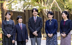Thái tử Nhật Bản chia sẻ bức hình gia đình mới nhất nhân dịp sinh nhật và thẳng thắn nói về chuyện con gái lớn hoãn đám cưới suốt 2 năm
