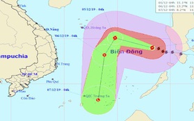 Bão Kammuri đã vào Biển Đông, khả năng chuyển ngoặt hướng di chuyển