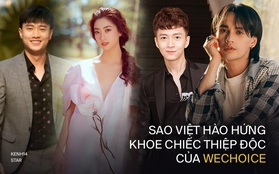 Cả dàn sao Vbiz đông đảo hào hứng khoe chiếc vé "độc" WeChoice Awards 2019: Điều phi thường ẩn trong xấp giấy nhỏ!