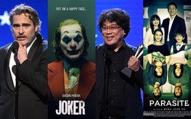 Critics’ Choice Awards 2020: "Anh Phượng" Joker lại giật cúp, Parasite ẵm 2 giải siêu to khổng lồ