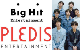 Big Hit sắp mua lại Pledis Entertainment: công ty lên tiếng "chưa có quyết định chính thức", fan một mực khẳng định "tình trong như đã mặt ngoài còn e"