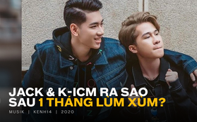 Còn lại gì sau 1 tháng lùm xùm của Jack và K-ICM: Sản phẩm có lượng dislike "khủng" nhất Vpop, fan "mòn mỏi" chờ ra MV