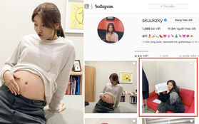 Tiết lộ nguyên nhân Suzy "khoe bụng bầu" vượt mặt: Hóa ra đã được "chính chủ" hé lộ ở chính bức ảnh ngay cạnh