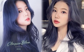 Có ít nhất 4 tông xanh khác nhau cho bạn chọn nếu muốn "đu" trend tóc xanh như idol Hàn Quốc