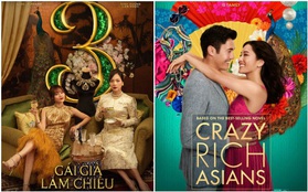 Bóc nhanh 6 chi tiết từ trailer Gái Già Lắm Chiêu 3 "sao y bản chính" Crazy Rich Asians: Cạn lời cảnh ngồi nặn bánh?