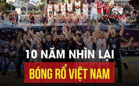 Nhìn lại 10 năm của bóng rổ Việt Nam: Từ hai bàn tay trắng đến chiến tích lịch sử ở SEA Games 30