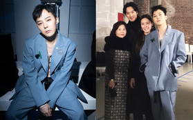 G-Dragon (BIGBANG) gây náo loạn ở Paris, lần đầu dự sự kiện quốc tế bên anh rể tài tử để ủng hộ chị gái