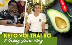 Chàng trai “hảo ngọt, sâu thịt” Bắc Giang giảm cân “dễ ợt”, 30kg chỉ trong 2 tháng với trái bơ