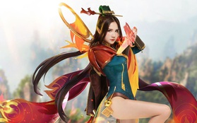 Liên Quân Mobile: Trang phục Tết Canh Tý Butterfly Phượng Cửu Thiên có bộ cosplay xinh đẹp tựa thiên thần, ngắm mãi chẳng chán!