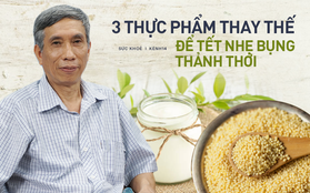 Chuyên gia dinh dưỡng gợi ý 3 thực phẩm từ thiên nhiên thay thế cho những món ăn gây đầy bụng, khó tiêu ngày Tết