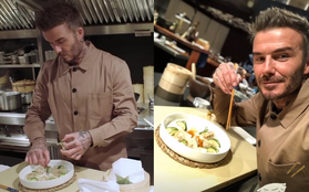 David Beckham gây sốt khi vào bếp làm món đặc biệt để chúc mừng Tết Nguyên Đán: Chiều fan châu Á đến thế là cùng!