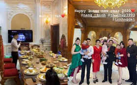 "Cô dâu 200 cây vàng" hé lộ hình ảnh bên trong lâu đài 7 tầng ở Nam Định, bàn ăn với bát đũa nhìn như dát vàng loá cả mắt