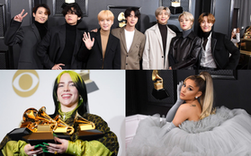 Bất chấp việc BTS lần đầu trình diễn, Billie Eilish viết nên lịch sử, ratings của Grammy 2020 vẫn rớt xuống thấp thứ nhì trong lịch sử!