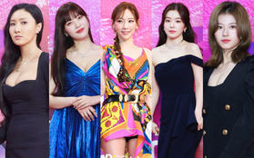 Siêu thảm đỏ khủng nhất đầu năm 2020: Taeyeon, Irene "đè bẹp" dàn idol, diễn viên, Sana và Hwasa "bức tử" vòng 1