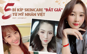 5 bí kíp skincare đắt giá của các mỹ nhân Việt, thử áp dụng thì khéo da bạn còn đẹp hơn da họ cũng nên