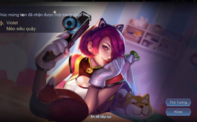 Liên Quân Mobile: Không nhận FREE Violet Mèo Siêu Quậy ở Event "tổng kết", game thủ lại tốn công Vẽ bùa
