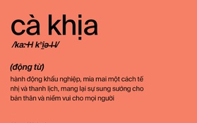 "Cà khịa" giữ phong độ, dẫn đầu hạng mục Cụm từ lóng của năm: "Nhà bao việc" cũng đừng quên vote không thì "toang" đấy "ông giáo" ơi!