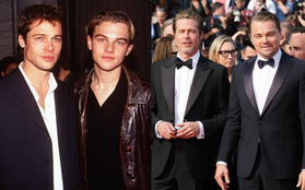 2 tài tử cực phẩm Brad Pitt và Leonardo chung khung hình sau 25 năm: Đúng là 2 người đàn ông quyến rũ nhất hành tinh!