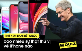 Thử tài iFan: Bạn biết bao nhiêu sự thật về iPhone?