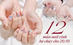 12 mẫu nail xinh hết nấc cho các cô gái “quẩy” 20/10, không làm thì phí lắm đây này