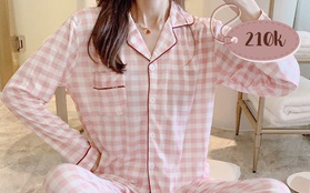 Chỉ từ 200k, chị em sắm được ngay pyjama dài tay ấm mà xinh