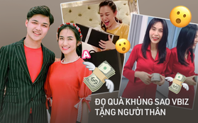 Khi sao Vbiz chi "khủng" tặng người nhà: Tuấn Hưng đổi xế 4 tỷ vì bà xã mỏi lưng, Hari Won khiến Trấn Thành "hết hồn" vì quà gì?