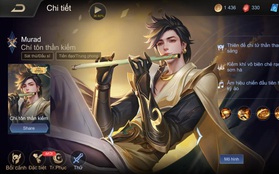 Garena "quay xe", cộng đồng Liên Quân Mobile hớ nặng vì... mua skin Murad Chí Tôn Thần Kiếm giá rẻ