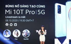 Xiaomi Mi 10T Pro ra mắt: Màn hình 144Hz, camera 108MP, Snapdragon 865, giá từ 11,9 triệu đồng