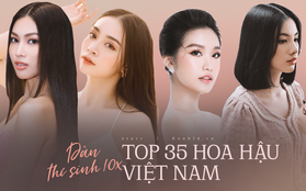 Dàn "chiến binh" 10x hứa hẹn gây bão tại Chung kết HHVN 2020 ngày mai: Ai cũng đẹp xuất sắc, hội 9x chắc phải lo lắm đây!