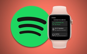 Đã có thể nghe Spotify trực tiếp trên Apple Watch mà không cần iPhone