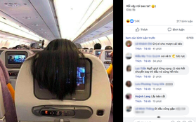 Nhức mắt với hành động xấu xí của nữ hành khách trên máy bay, dân mạng mách cách giải quyết cực “gắt”