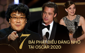 7 khoảnh khắc phát biểu đáng nhớ tại Oscar 2020: "Chú Bong" Parasite tỏ tình ngay trên sân khấu, Brad Pitt "lầy lội" cà khịa Tổng thống Trump