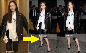 Jessica Jung lên đồ “chanh sả” dự NYFW nhưng lại bị phóng viên quốc tế "dìm" thê thảm, lộ từ chân ngắn đến mặt trắng bệch lệch tông