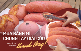 Ăn thử bánh mì thanh long đang “gây bão” Sài Gòn hiện tại, liệu hương vị có gì khác biệt so với loại bình thường ta vẫn hay ăn?