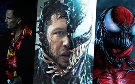 Hậu trường fancam "Venom 2" lộ tạo hình gã phản diện bận áo chim cò bảnh bao không kém Tom Hardy