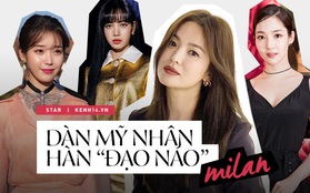 Dàn nữ thần Hàn đọ "đại náo" nước Ý: Song Hye Kyo đụng độ Han Ye Seul, "em gái quốc tế" Lisa có cân được "em gái quốc dân" IU?