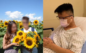 Hình ảnh Việt kiều Canada bị tạt axit, cắt gân chân tiếp tục phải thực hiện phẫu thuật cùng bức tâm thư từ người bạn gái khiến nhiều người xót xa