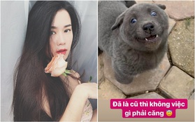 Bị hỏi gặp phải người cũ thì nên cư xử thế nào, Ngọc Thảo tỉnh bơ: "Đã là cũ thì không việc gì phải căng!"