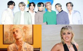 Pitchfork cho album mới của BTS điểm "trung bình khá", tiễn Justin Bieber, Charlie Puth, Miley Cyrus và cả tá ngôi sao Hollywood "ra chuồng gà" chơi!