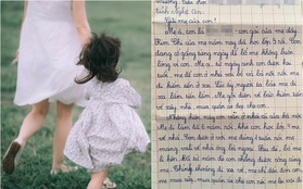 "Mẹ ơi, con ước ao 1 lần được mẹ đi họp cho con" - Bức thư của bé gái 10 tuổi gửi cha mẹ khiến ai cũng nghẹn ngào xót xa