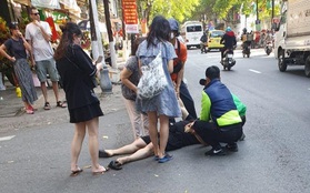 Cấp cứu kịp thời 1 du khách Hàn Quốc bị co giật trên đường phố Đà Nẵng