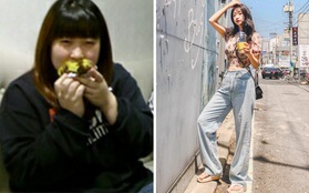 Từng đạt ngưỡng 101kg, cô bạn người Hàn có màn "vịt hóa thiên nga" khi giảm liền một mạch xuống 48kg