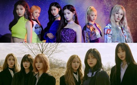 EVERGLOW đánh bại GFRIEND trên YouTube với lượt view MV cao gấp 5 lần, nhưng "không có cửa" so kè trên mặt trận nhạc số sau 24 giờ đối đầu